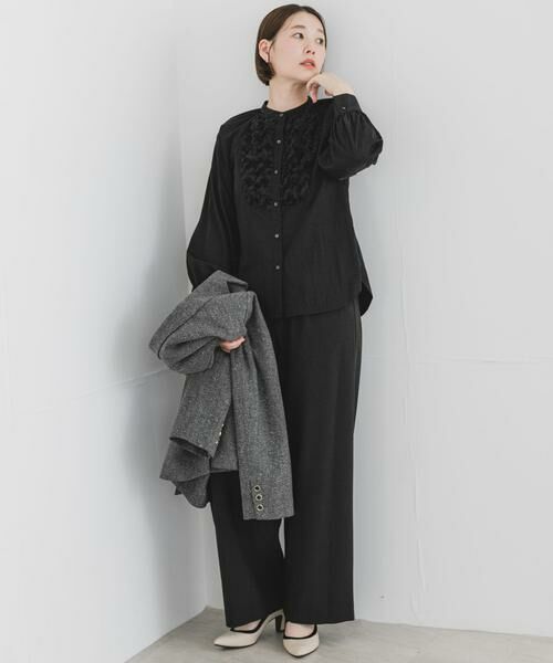 URBAN RESEARCH ROSSO / アーバンリサーチ ロッソ シャツ・ブラウス | F by ROSSO　モチーフレース切替ブラウス | 詳細18