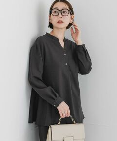 URBAN RESEARCH ROSSO / アーバンリサーチ ロッソ シャツ・ブラウス | 『UR TECH SMOOTHLUXE』F by ROSSO　サイドペプラムブラウス