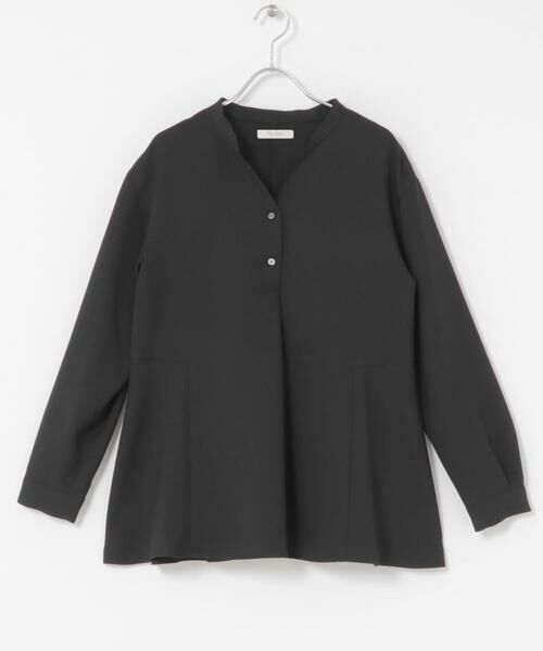 URBAN RESEARCH ROSSO / アーバンリサーチ ロッソ シャツ・ブラウス | 『UR TECH SMOOTHLUXE』F by ROSSO　サイドペプラムブラウス | 詳細6