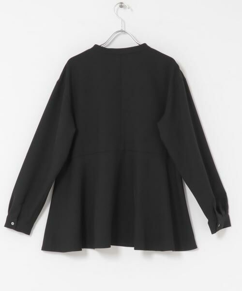 URBAN RESEARCH ROSSO / アーバンリサーチ ロッソ シャツ・ブラウス | 『UR TECH SMOOTHLUXE』F by ROSSO　サイドペプラムブラウス | 詳細7