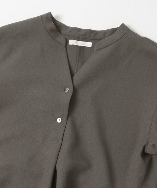 URBAN RESEARCH ROSSO / アーバンリサーチ ロッソ シャツ・ブラウス | 『UR TECH SMOOTHLUXE』F by ROSSO　サイドペプラムブラウス | 詳細18