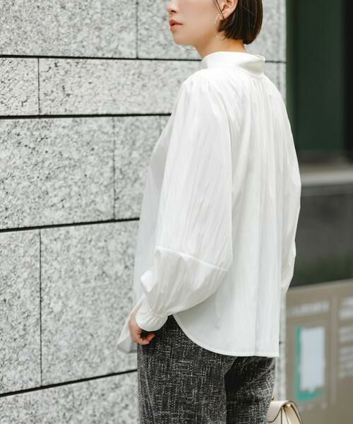 URBAN RESEARCH ROSSO / アーバンリサーチ ロッソ シャツ・ブラウス | F by ROSSO　ハイネック2WAYブラウス | 詳細1