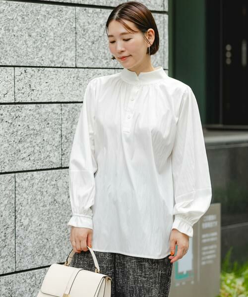 URBAN RESEARCH ROSSO / アーバンリサーチ ロッソ シャツ・ブラウス | F by ROSSO　ハイネック2WAYブラウス | 詳細4