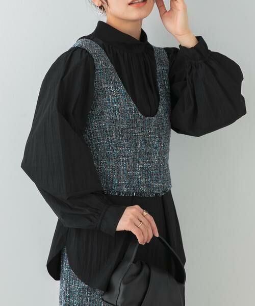 URBAN RESEARCH ROSSO / アーバンリサーチ ロッソ シャツ・ブラウス | F by ROSSO　ハイネック2WAYブラウス | 詳細13