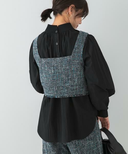 URBAN RESEARCH ROSSO / アーバンリサーチ ロッソ シャツ・ブラウス | F by ROSSO　ハイネック2WAYブラウス | 詳細14