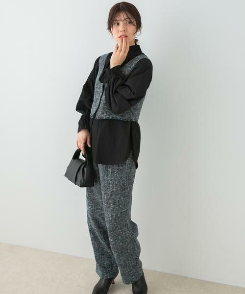 URBAN RESEARCH ROSSO / アーバンリサーチ ロッソ シャツ・ブラウス | F by ROSSO　ハイネック2WAYブラウス | 詳細15