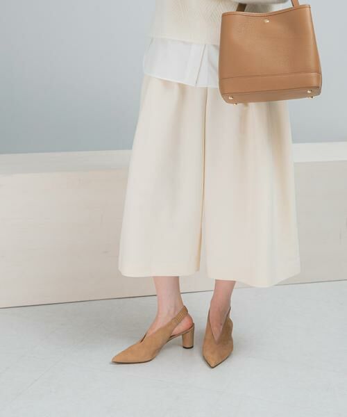 URBAN RESEARCH ROSSO / アーバンリサーチ ロッソ その他パンツ | ダブルクロスフォルムタックパンツ | 詳細1