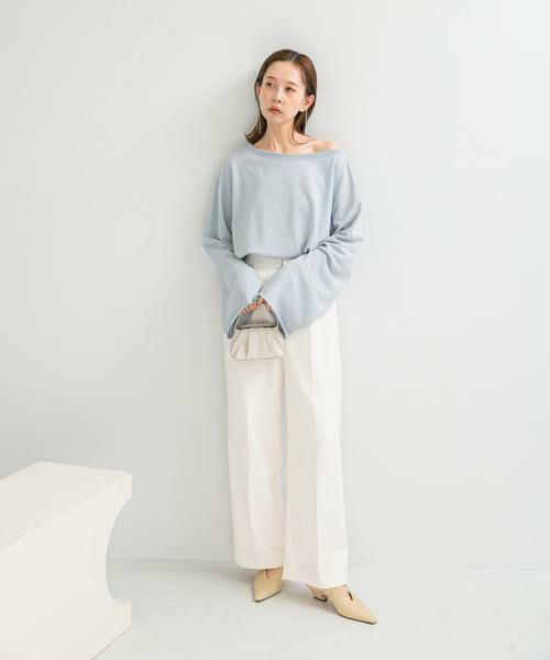 URBAN RESEARCH ROSSO / アーバンリサーチ ロッソ その他パンツ | 防シワツイードワイドパンツ | 詳細1