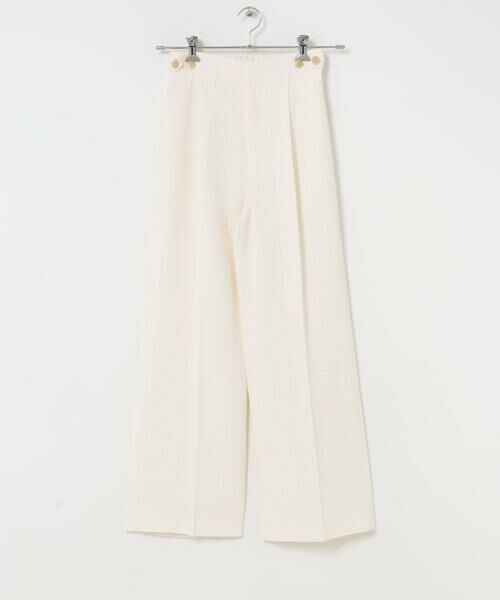 URBAN RESEARCH ROSSO / アーバンリサーチ ロッソ その他パンツ | 防シワツイードワイドパンツ | 詳細4