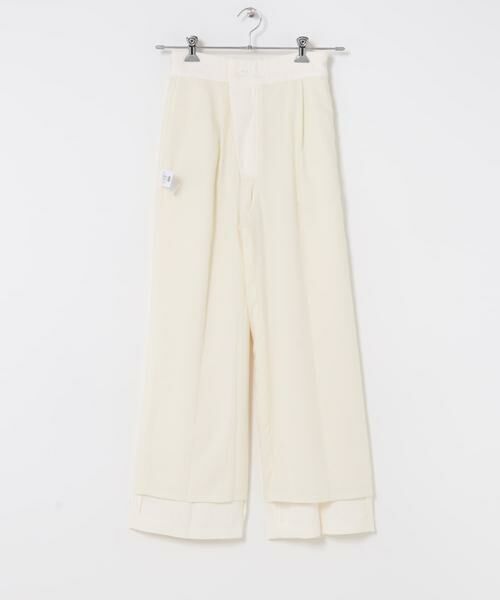 URBAN RESEARCH ROSSO / アーバンリサーチ ロッソ その他パンツ | 防シワツイードワイドパンツ | 詳細7