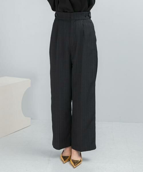 URBAN RESEARCH ROSSO / アーバンリサーチ ロッソ その他パンツ | 防シワツイードワイドパンツ | 詳細12