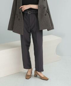 URBAN RESEARCH ROSSO / アーバンリサーチ ロッソ その他パンツ | ハイウエストベルト付きテーパードパンツ