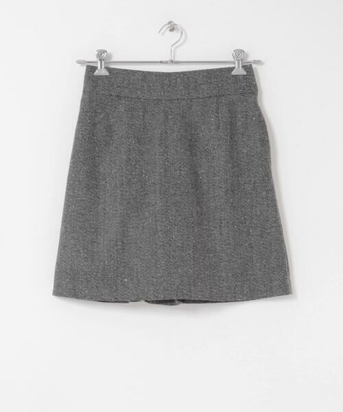 URBAN RESEARCH ROSSO / アーバンリサーチ ロッソ ショート・ハーフ・半端丈パンツ | F by ROSSO　ヘリンボンツイードスカート風キュロット | 詳細11