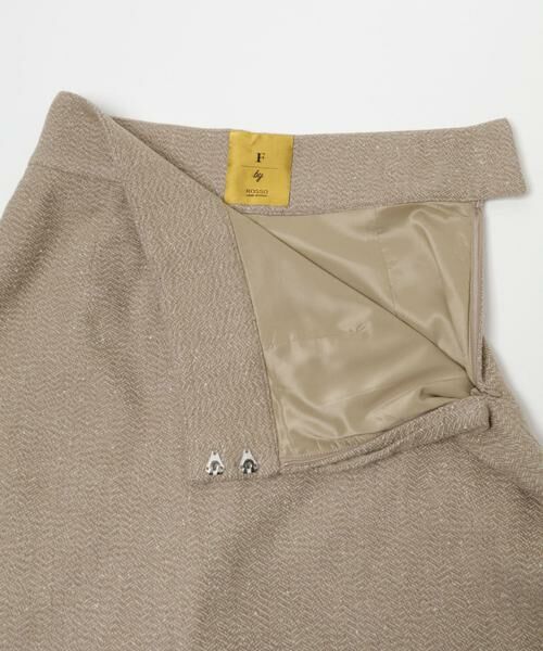 URBAN RESEARCH ROSSO / アーバンリサーチ ロッソ ショート・ハーフ・半端丈パンツ | F by ROSSO　ヘリンボンツイードスカート風キュロット | 詳細23