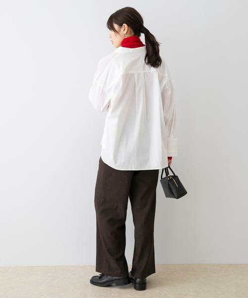 URBAN RESEARCH ROSSO / アーバンリサーチ ロッソ その他パンツ | F by ROSSO ハート刺繍タックワイドパンツ | 詳細5