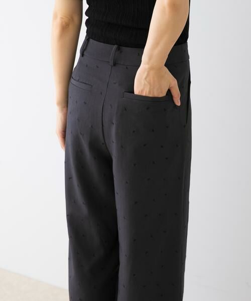 URBAN RESEARCH ROSSO / アーバンリサーチ ロッソ その他パンツ | F by ROSSO ハート刺繍タックワイドパンツ | 詳細22