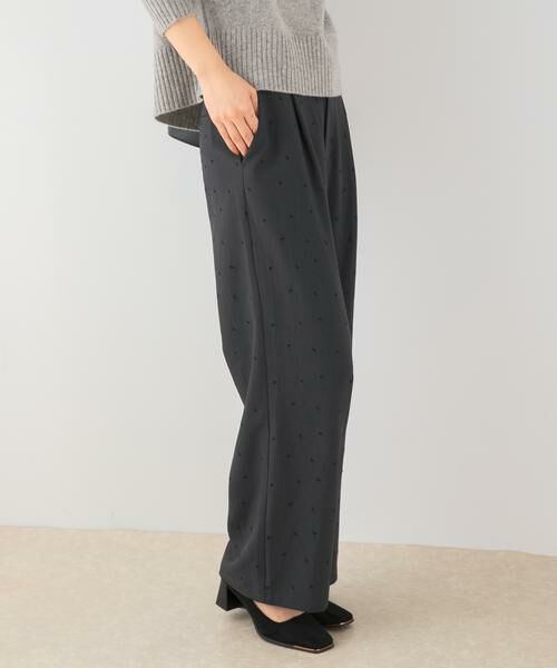 URBAN RESEARCH ROSSO / アーバンリサーチ ロッソ その他パンツ | F by ROSSO ハート刺繍タックワイドパンツ | 詳細12