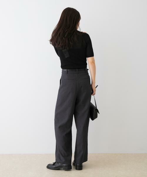 URBAN RESEARCH ROSSO / アーバンリサーチ ロッソ その他パンツ | F by ROSSO ハート刺繍タックワイドパンツ | 詳細16