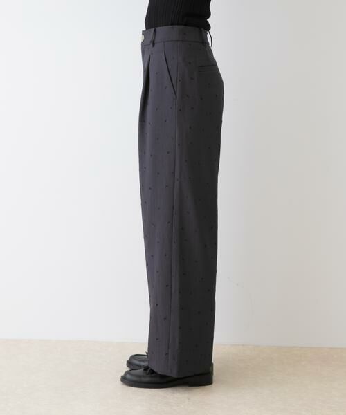 URBAN RESEARCH ROSSO / アーバンリサーチ ロッソ その他パンツ | F by ROSSO ハート刺繍タックワイドパンツ | 詳細18