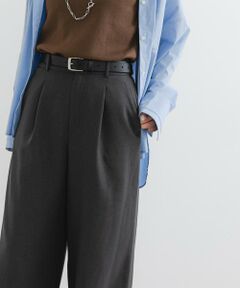 URBAN RESEARCH ROSSO / アーバンリサーチ ロッソ その他パンツ | 『UR TECH SMOOTHLUXE』F by ROSSO　タックワイドパンツ