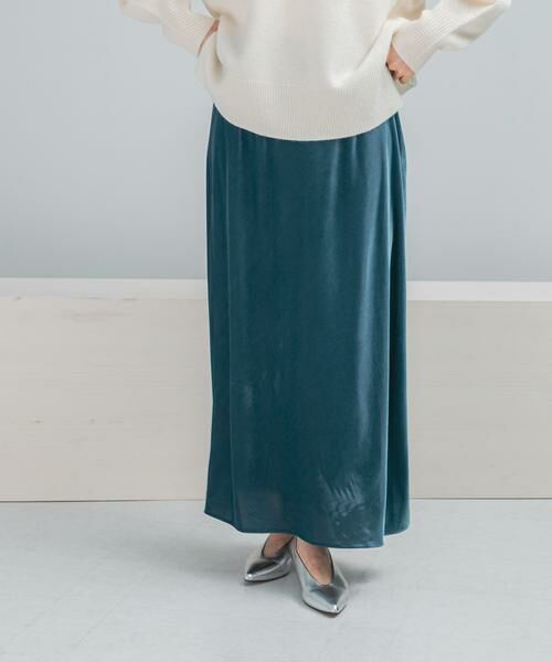 URBAN RESEARCH ROSSO / アーバンリサーチ ロッソ スカート | ベロアロングスカート | 詳細1