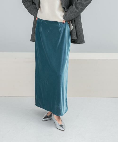 URBAN RESEARCH ROSSO / アーバンリサーチ ロッソ スカート | ベロアロングスカート | 詳細4