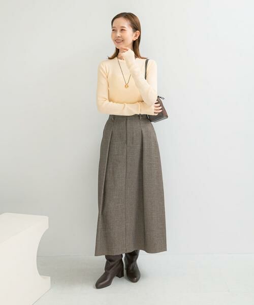 URBAN RESEARCH ROSSO / アーバンリサーチ ロッソ スカート | タックスカート | 詳細1