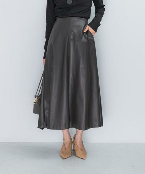 URBAN RESEARCH ROSSO / アーバンリサーチ ロッソ スカート | バックジップフレアスカート | 詳細8