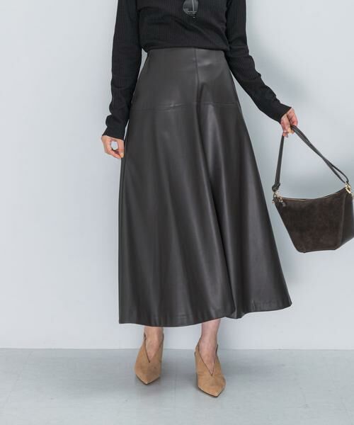 URBAN RESEARCH ROSSO / アーバンリサーチ ロッソ スカート | バックジップフレアスカート | 詳細9