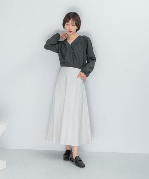 URBAN RESEARCH ROSSO / アーバンリサーチ ロッソ スカート | バックジップフレアスカート | 詳細21