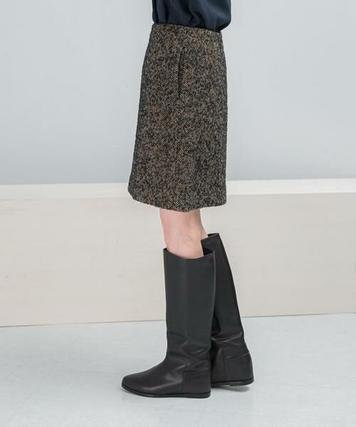 URBAN RESEARCH ROSSO / アーバンリサーチ ロッソ スカート | ウール混ループツイードミニスカート | 詳細9