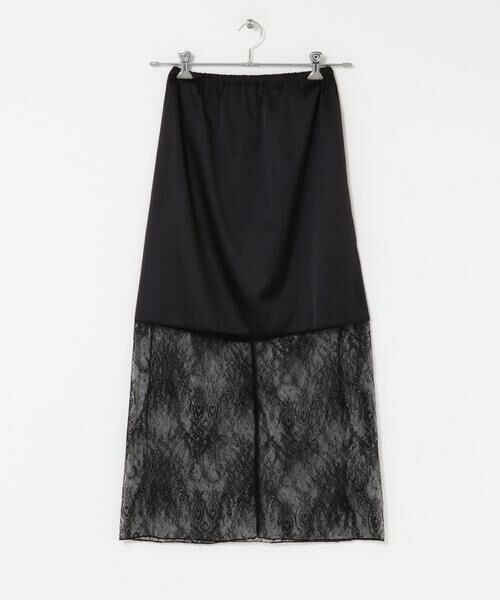 URBAN RESEARCH ROSSO / アーバンリサーチ ロッソ スカート | レースレイヤードミディスカート | 詳細18