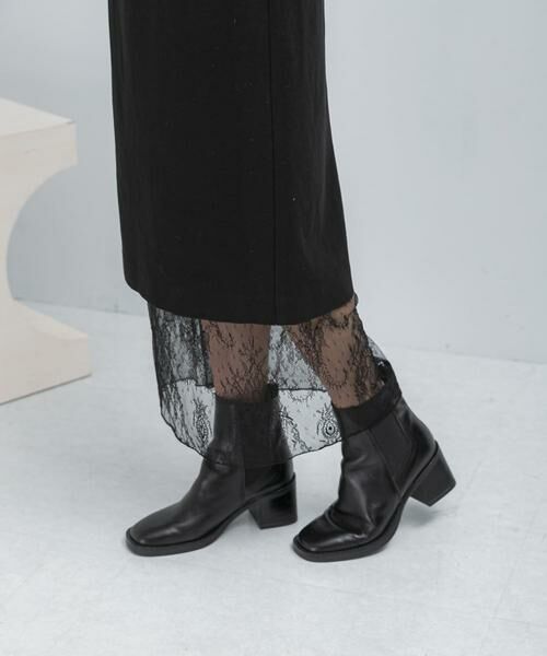 URBAN RESEARCH ROSSO / アーバンリサーチ ロッソ スカート | レースレイヤードミディスカート | 詳細14