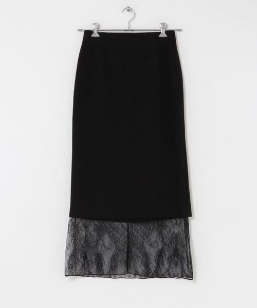 URBAN RESEARCH ROSSO / アーバンリサーチ ロッソ スカート | レースレイヤードミディスカート | 詳細15
