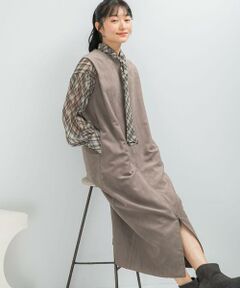 URBAN RESEARCH ROSSO / アーバンリサーチ ロッソ ワンピース | フロントファスナーレイヤードワンピース