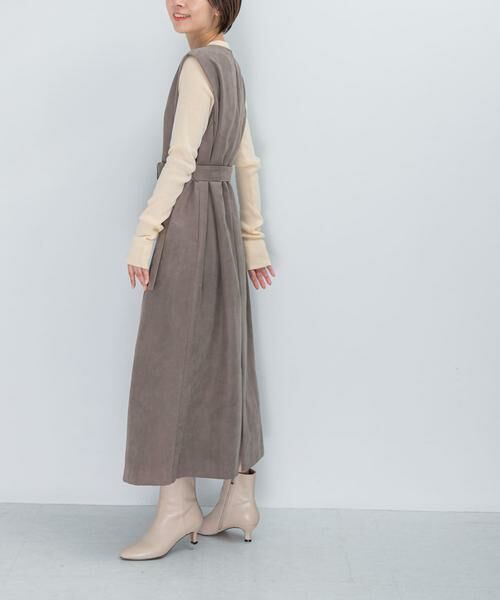 URBAN RESEARCH ROSSO / アーバンリサーチ ロッソ ワンピース | フロントファスナーレイヤードワンピース | 詳細5