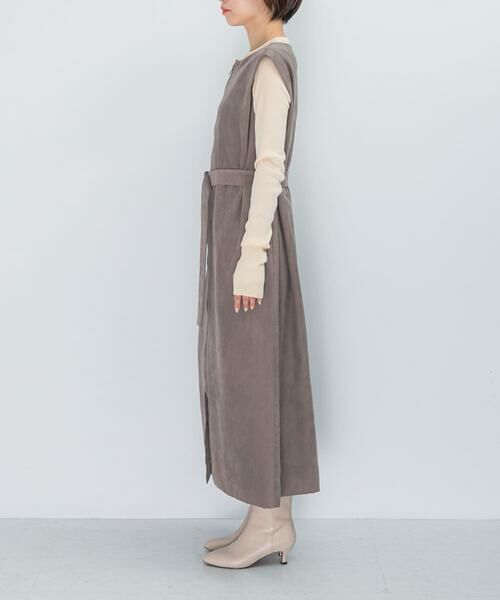 URBAN RESEARCH ROSSO / アーバンリサーチ ロッソ ワンピース | フロントファスナーレイヤードワンピース | 詳細9