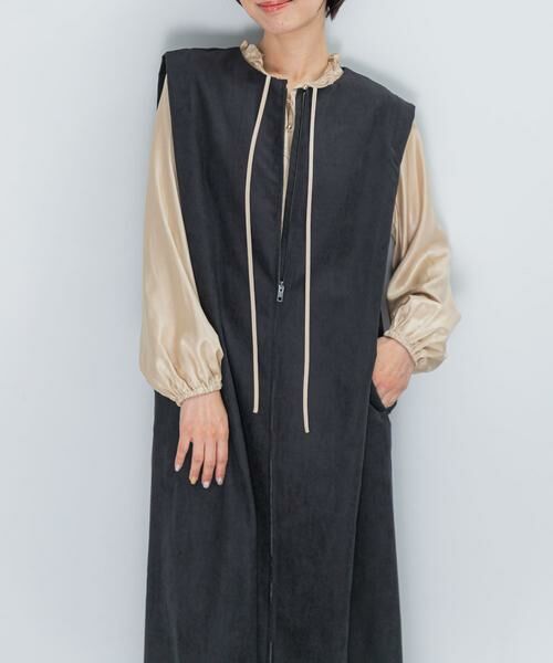 URBAN RESEARCH ROSSO / アーバンリサーチ ロッソ ワンピース | フロントファスナーレイヤードワンピース | 詳細16