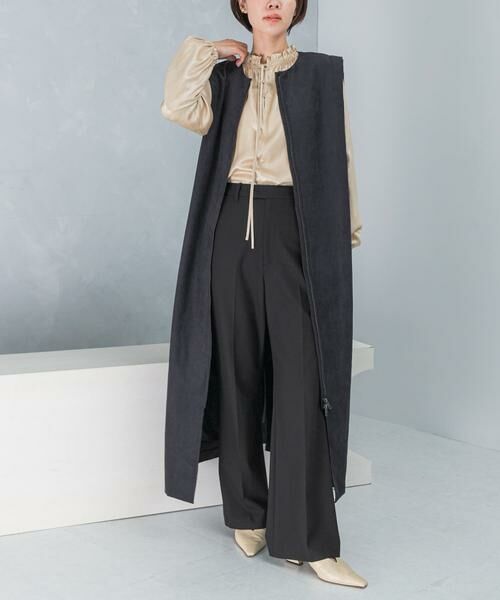 URBAN RESEARCH ROSSO / アーバンリサーチ ロッソ ワンピース | フロントファスナーレイヤードワンピース | 詳細18