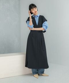 URBAN RESEARCH ROSSO / アーバンリサーチ ロッソ ワンピース | ウエストマークジャンパースカート