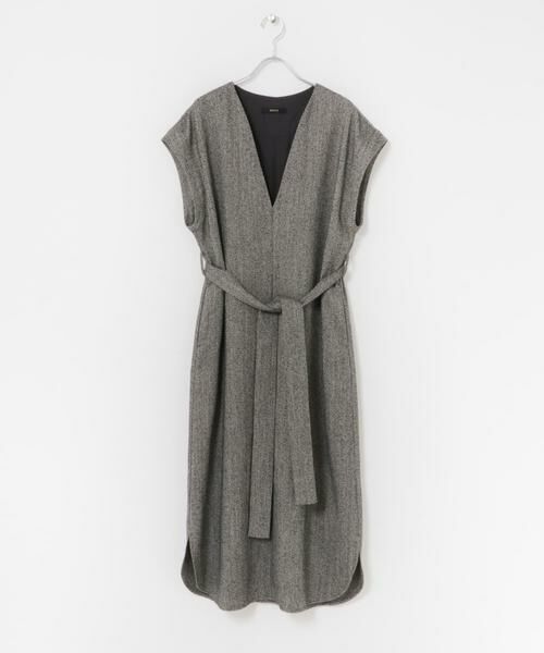 URBAN RESEARCH ROSSO / アーバンリサーチ ロッソ ワンピース | ウエストマークジャンパースカート | 詳細23