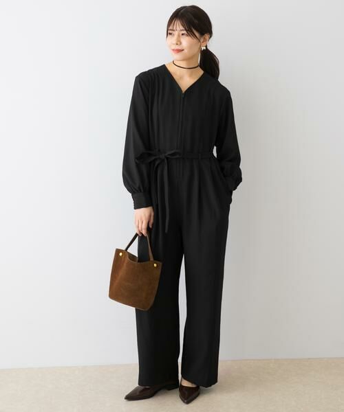 URBAN RESEARCH ROSSO / アーバンリサーチ ロッソ サロペット・オールインワン | 『UR TECH SMOOTHLUXE』F by ROSSO　ハーフZIPジャンプスーツ | 詳細4