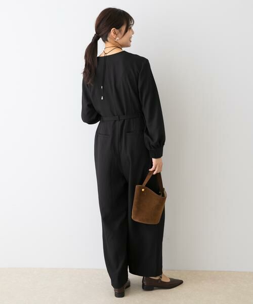 URBAN RESEARCH ROSSO / アーバンリサーチ ロッソ サロペット・オールインワン | 『UR TECH SMOOTHLUXE』F by ROSSO　ハーフZIPジャンプスーツ | 詳細6