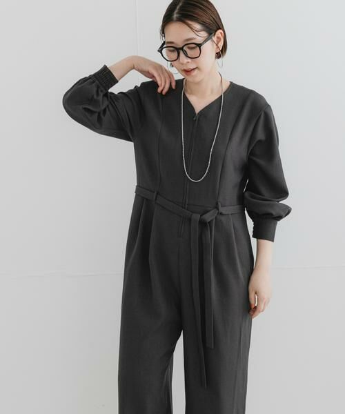 URBAN RESEARCH ROSSO / アーバンリサーチ ロッソ サロペット・オールインワン | 『UR TECH SMOOTHLUXE』F by ROSSO　ハーフZIPジャンプスーツ | 詳細17