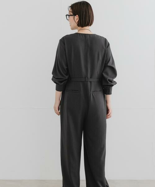 URBAN RESEARCH ROSSO / アーバンリサーチ ロッソ サロペット・オールインワン | 『UR TECH SMOOTHLUXE』F by ROSSO　ハーフZIPジャンプスーツ | 詳細18