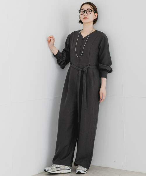 URBAN RESEARCH ROSSO / アーバンリサーチ ロッソ サロペット・オールインワン | 『UR TECH SMOOTHLUXE』F by ROSSO　ハーフZIPジャンプスーツ | 詳細20