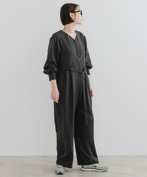 URBAN RESEARCH ROSSO / アーバンリサーチ ロッソ サロペット・オールインワン | 『UR TECH SMOOTHLUXE』F by ROSSO　ハーフZIPジャンプスーツ | 詳細21