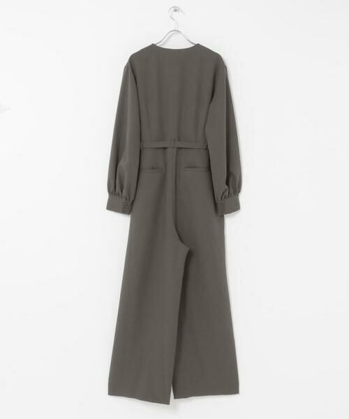 URBAN RESEARCH ROSSO / アーバンリサーチ ロッソ サロペット・オールインワン | 『UR TECH SMOOTHLUXE』F by ROSSO　ハーフZIPジャンプスーツ | 詳細24