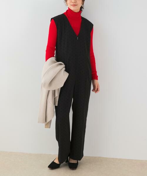 URBAN RESEARCH ROSSO / アーバンリサーチ ロッソ サロペット・オールインワン | F by ROSSO　フロッキードットオールインワン | 詳細1