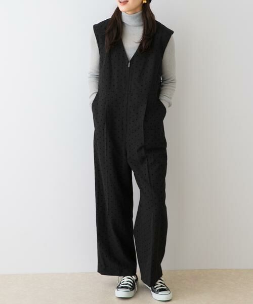 URBAN RESEARCH ROSSO / アーバンリサーチ ロッソ サロペット・オールインワン | F by ROSSO　フロッキードットオールインワン | 詳細6